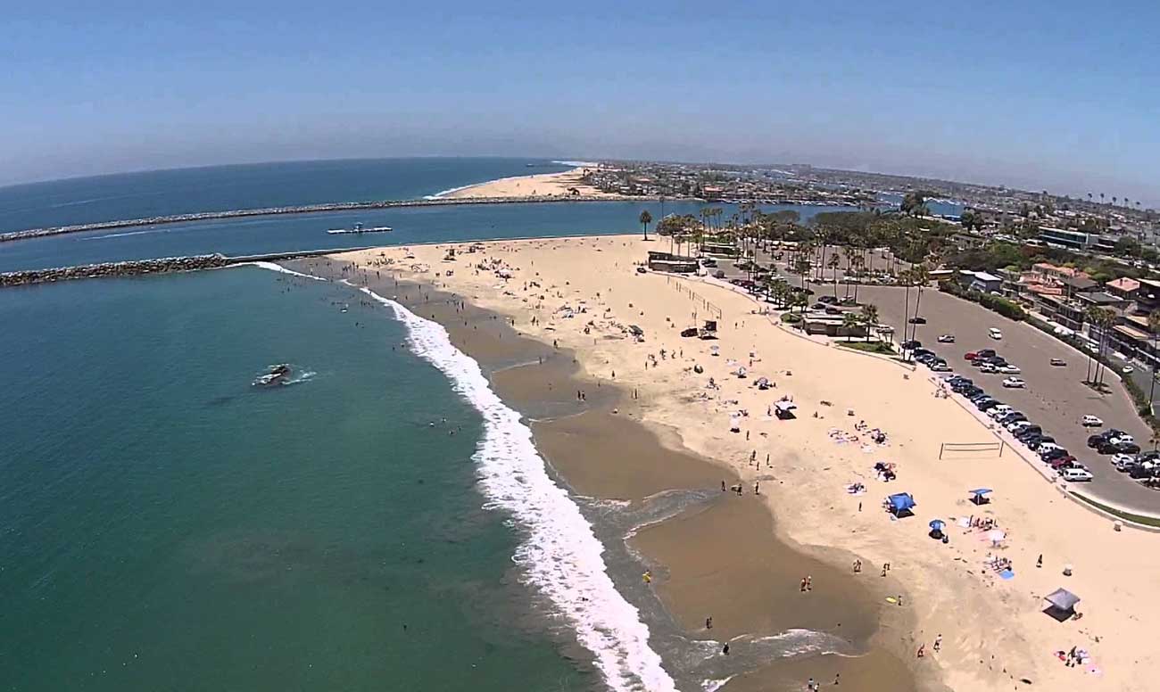 Corona del Mar cliffs and coastal homes - Ryan Gunderson real estate