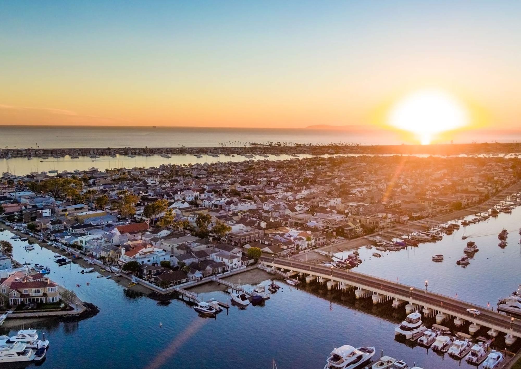 Balboa Island waterfront background – The Gunderson Group